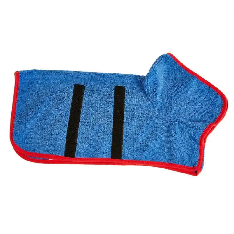 Dog Bathrobe Absorbent Pet Quick Drying Dog Bath Towel for Large Small Dogs Clean Absorbent Bathrobe Cat Pet Products